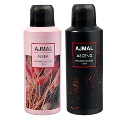 Ajmal Set of 2 Neea & Ascend Long Lasting Perfume Deodorant - 150 ml each-image-47