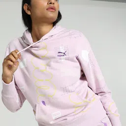 Puma CLASSICS BRAND LOVE Printed Hooded Sweatshirt-picture-19