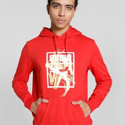 Puma Patch Graphic Printed Cotton Hooded Sweatshirts-79