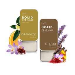 EM5 Solid 2-Pcs Ganymede & G Oud Long Lasting Perfume - 12g Each-24