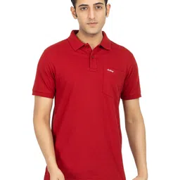 Antiloop Men Polo Collar Pockets Cotton T-shirt-image-95