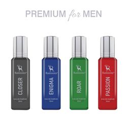 Ramsons Men Set of 4 Closer Enigma Roar & Passion Long Lasting Eau De Perfume - 20ml Each image 3