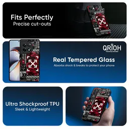QRIOH Typography Printed OnePlus 13R 5G Back Case Mobile Accessories image 5