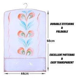 Kuber Industries Peach-Coloured Set of 6 Regular Multi-Utility Organisers image 5