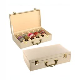 Aura Beige Set of 2 Regular Jewellery Organiser Organisers-13