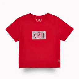 Gini and Jony Embellished Print Cotton Crop Top-picture-46