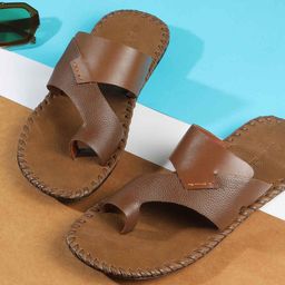 Mochi Men Leather Comfort Sandals-image-38