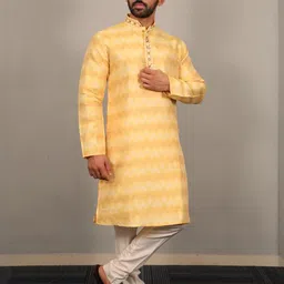 BALAJI CREATION Men Cotton Solid Straight Kurta-image-30