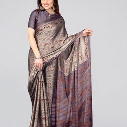 KALINI Warli Printed Saree-image-57