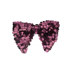 The Tie Hub Men Woven Design Sequin Butterfly Bowtie-image-97