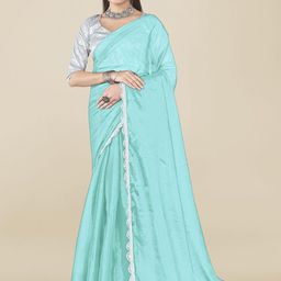Rhey Embroidered Saree With Blouse Piece-image-21