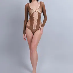 COLOR STYLE Self-Design Round-Neck Baby Doll-image-48