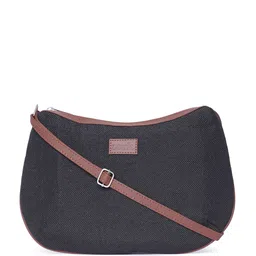 ZOUK Textured Structured Jute Sling Bag-47