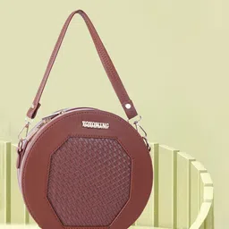 YOYOWING Textured Structured Sling Bag-6