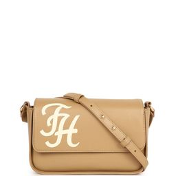 Tommy Hilfiger Structured Sling Bag with Applique And Adjustable Strap image 1