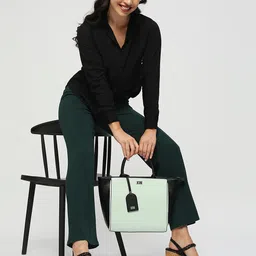 Icon Colourblocked Oversized Shopper Tote Bag-17