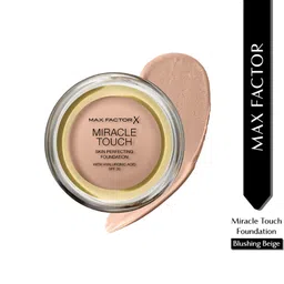 Max Factor Miracle Touch SPF 30 Skin Perfecting Foundation with Hyaluronic Acid 11.5g - Blushing Beige-21
