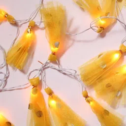 Gathari Yellow 20 Mini Potli String Balls Fairy Lights-6