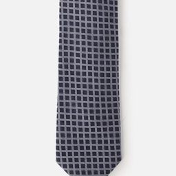 Louis Philippe Men Checked Skinny Tie-image-52