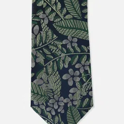 Louis Philippe Men Printed Silk Broad Tie-picture-11