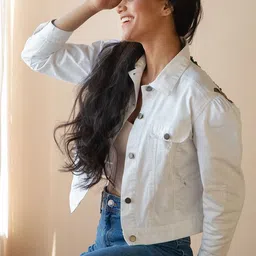 Rhe-Ana Women Cotton Lightweight Denim Jacket-58
