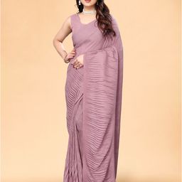 Sidhidata Crushed Poly Chiffon Leheriya Saree-picture-47
