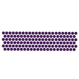 Comet Busters Traditional Designer Bindis - Purple-53