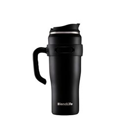 BlendLife Black Insulated Vaccum Tumbler With Handle 1.2L-41
