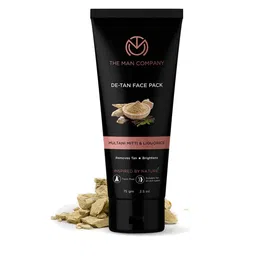 THE MAN COMPANY Multani Mitti & Liquorice De-Tan Face Pack 75 g-56