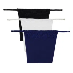 PLUMBURY Pack Of 3 Cleavage Cover Clip-On Mock Camisole-image-86