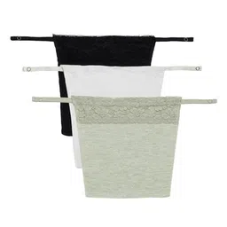 PLUMBURY Pack Of 3 Lightweight Cleavage Cover Clip-On Mock Camisole Camisecret-image-64