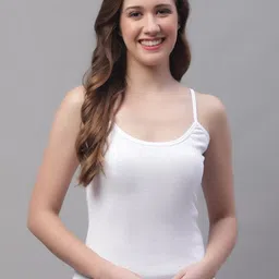 Friskers Non-Padded Pure Cotton Skin Friendly Camisole-image-40