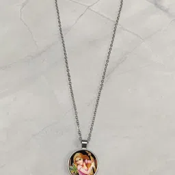 EL REGALO Girls Silver-Plated Disney Necklace-image-92