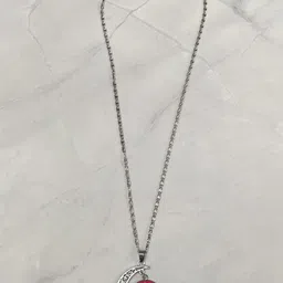 EL REGALO Girls Silver-Plated Disney Necklace-image-58