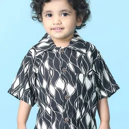 Cutiekins Boys Abstract Printed Casual Shirt-image-44