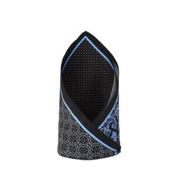 Louis Philippe Men Black Printed Pocket Squares-image-7