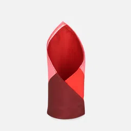 Louis Philippe Men Red & Maroon Colorblocked Pocket Squares-image-92