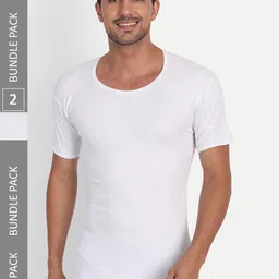 T.T. Desire Interlock Pack Of 2 Cotton Innerwear Vests-image-88