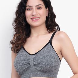BRACHY Removable Padding Seamless Maternity Bra With All Day Comfort-picture-16