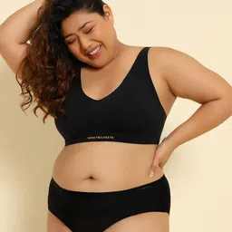 Van Heusen Plus Size Full Coverage Removable Padding Everyday Bra With All Day Comfort-10