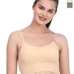UNDER 1000 Pack Of 2 Lightly Padded Rapid-Dry Organic Cotton T-Shirt Bra - All Day Comfort-24