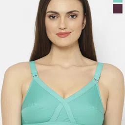Floret Pack of 2 Full Coverage Everyday Bras with All Day Comfort-69