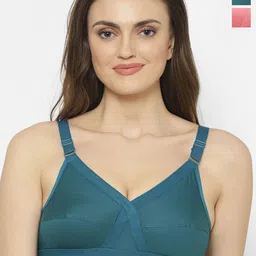 Floret Pack of 2 Full Coverage Everyday Bras with All Day Comfort-80