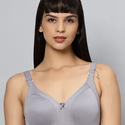 Bluenixie Full Coverage Seamless Cotton T-shirt Bra With All Day Comfort-picture-19