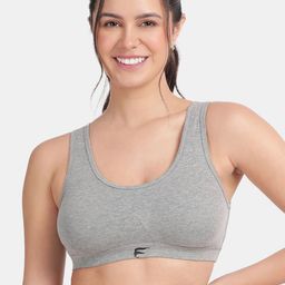 Envie Full Coverage Non Padded Workout Bra-image-28