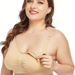 Poftik Full Coverage Non-Wired Maternity Bra-360 Degree Support-picture-14