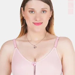 Tweens Pack of 3 Full Coverage Non Padded Cotton T-shirt Bras With All Day Comfort-89