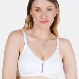 Tweens Pack of 2 Full Coverage Non Padded Cotton T-shirt Bras With All Day Comfort-picture-43