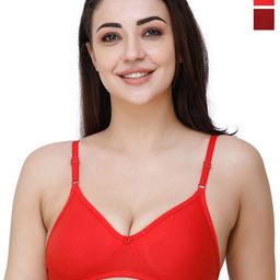 Docare Pack of 2 Full Coverage T-shirt Bras with All Day Comfort-picture-34