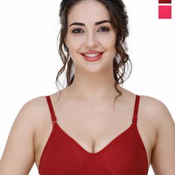 Docare Pack of 2 Full Coverage T-shirt Bras with All Day Comfort-picture-14